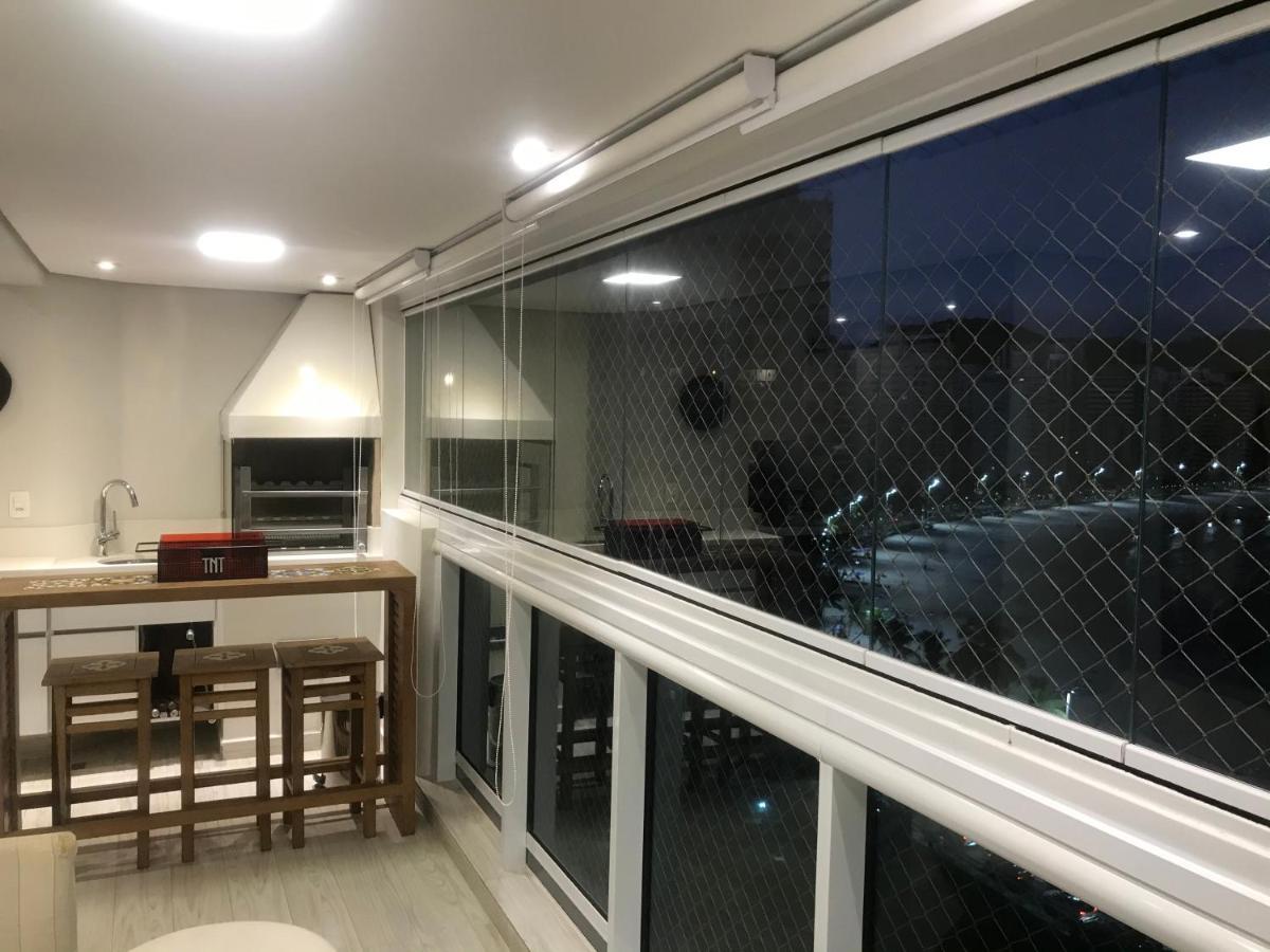 Ferienwohnung Asturias Frente Ao Mar Guarujá Exterior foto